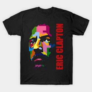 Eric clapton in Pop Art T-Shirt